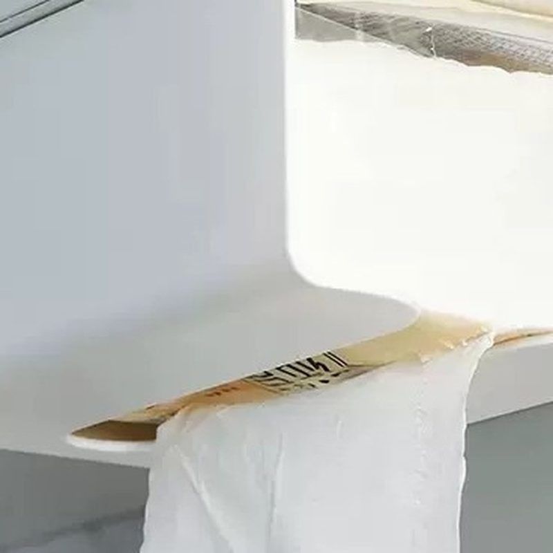 壁挂式抽纸盒 免打孔纸巾收纳盒 细节图2