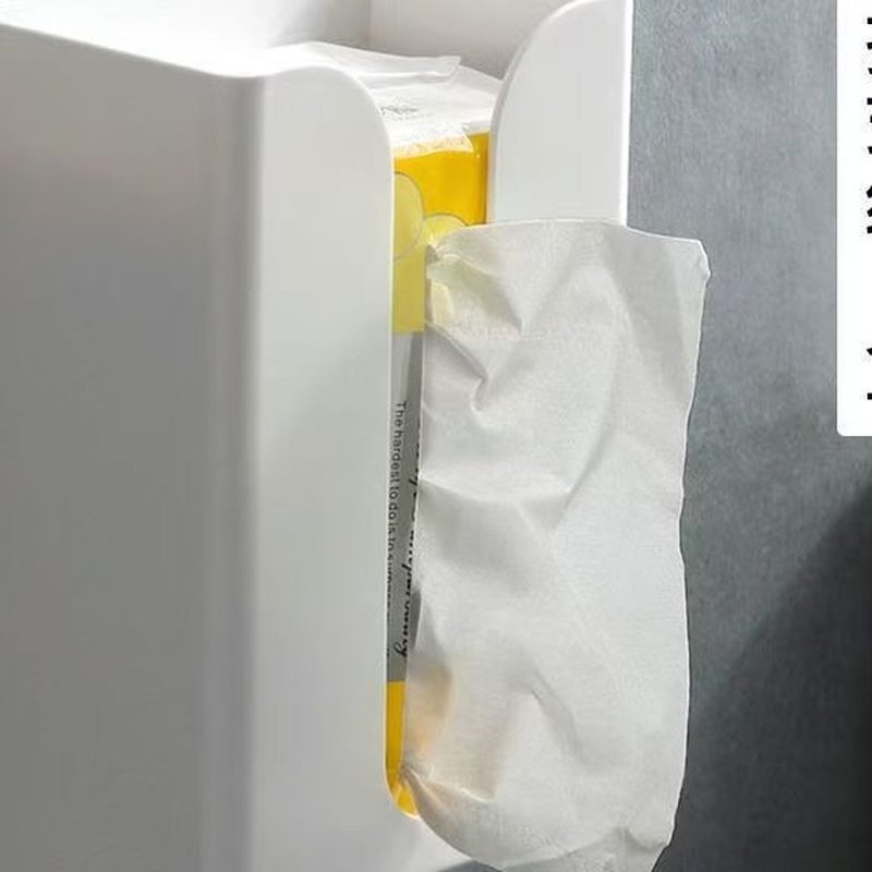 倒挂式纸巾盒 卫生间免打孔收纳 细节图1