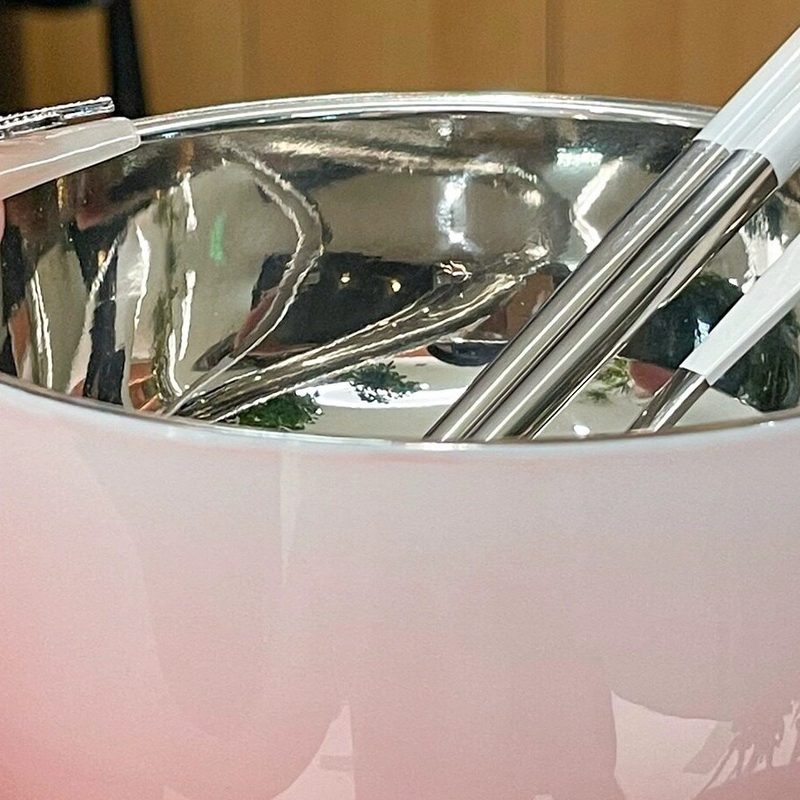 双层隔热碗筷勺 一人食餐具套装 细节图2